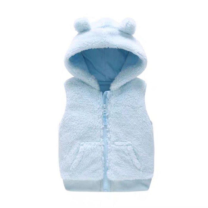 Sleeveless hoodie jacket baby jaket bayi hoody tanpa lengan