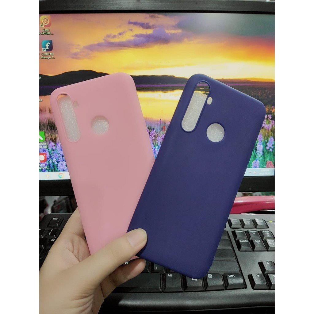 TPU MACARON Realme 5 5i 5s 6.5&quot; Softcase Silicon Candy Realme 6 6i NARZO Anti Noda NoLogo Full Cover