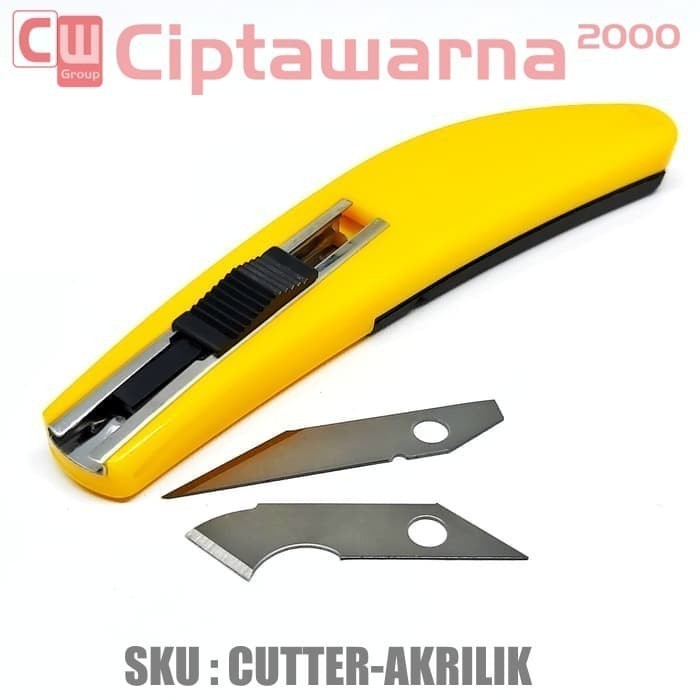 Pisau Cutter Acrylic - Pisau Acrylic - Cutter Acrylic - Akrilik Kater