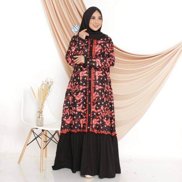 GAMIS BATIK MANGGAR, PADI,SEKAR,CANTIK,KUBIS,KIPAS,DAUN,KUPU,NADINE,GENDIS