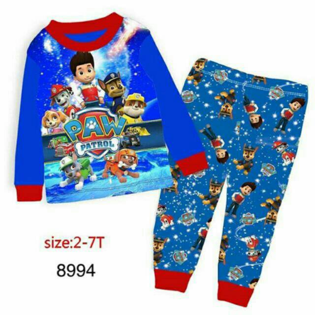 BIG SALE Pajamas Paw patrol import
