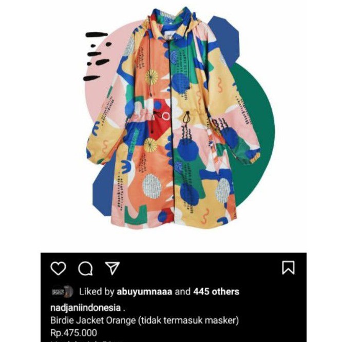 preloved jaket birdie nadjani