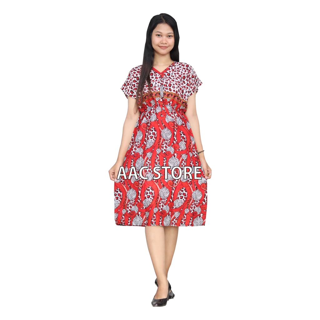 DASTER RAYON, DASTER ADEM MURAH MOTIF LEOPARD