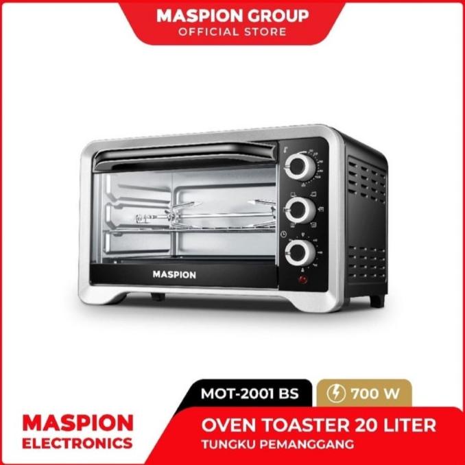 <<<<<] Maspion Oven Toaster Listrik 20 Liter MOT 2001 BS