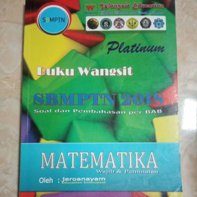 BUKU SBMPTN WANGSIT EDUCATION MATEMATIKA 2018