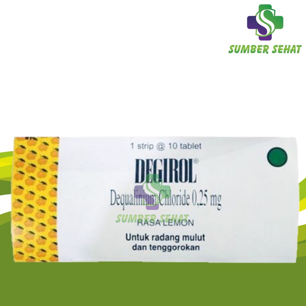 DEGIROL LOZENGES STRIP 10 TABLET