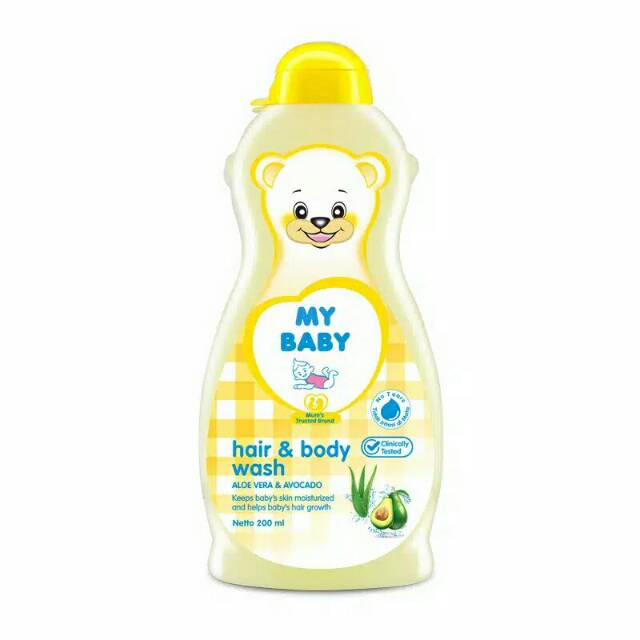 MY BABY HAIR &amp; BODY WASH 100 ML