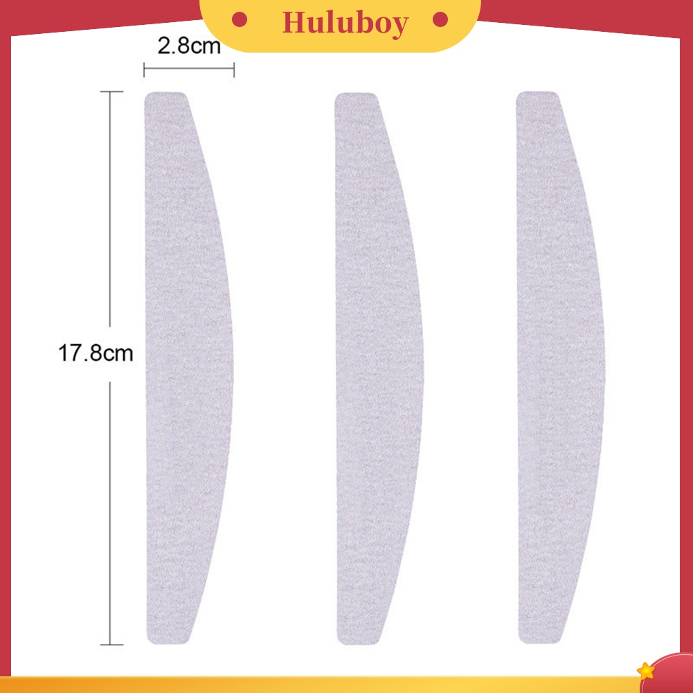 Huluboy Huluboy♡ 10pcs Buffer Amplas Kuku 100 / 180 Untuk Manicure