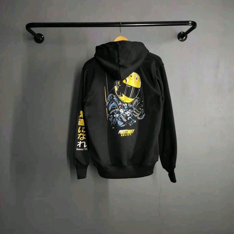 SWEATER HOODIE RIDER SUNMORI KENNY TEBAL MURAH