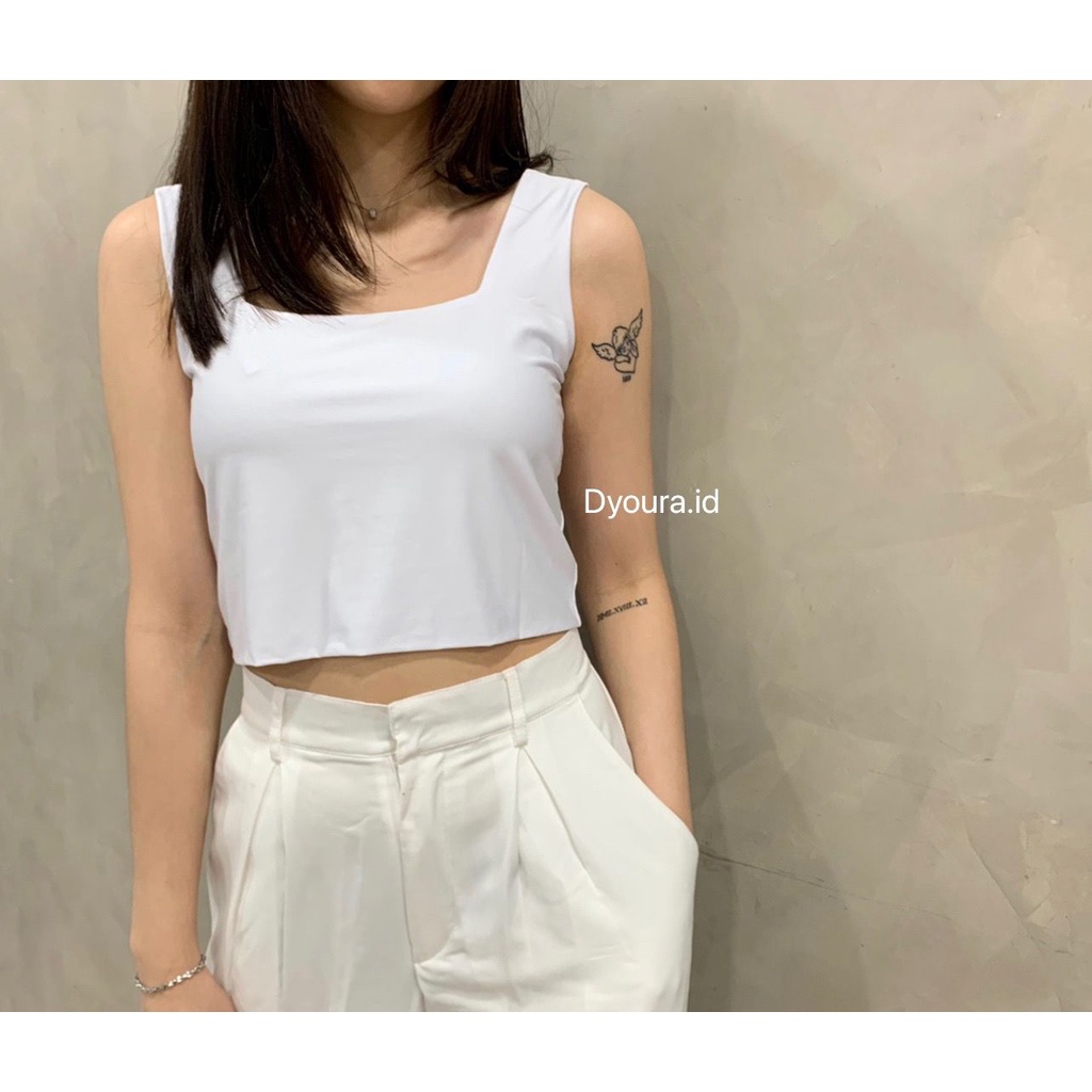 SQUARE TANKTOP by dyoura