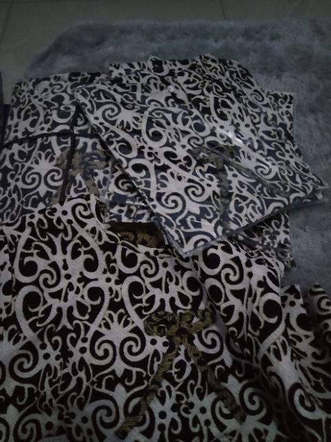 Maura Couple - Sania Ruffle Batik Couple