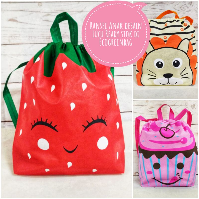 

TAS SOUVENIR ULTAH ANAK GOODIEBAG ULANG TAHUN RANSEL MOTIF LUCU SOVENIR BINGKISAN HAMPERS