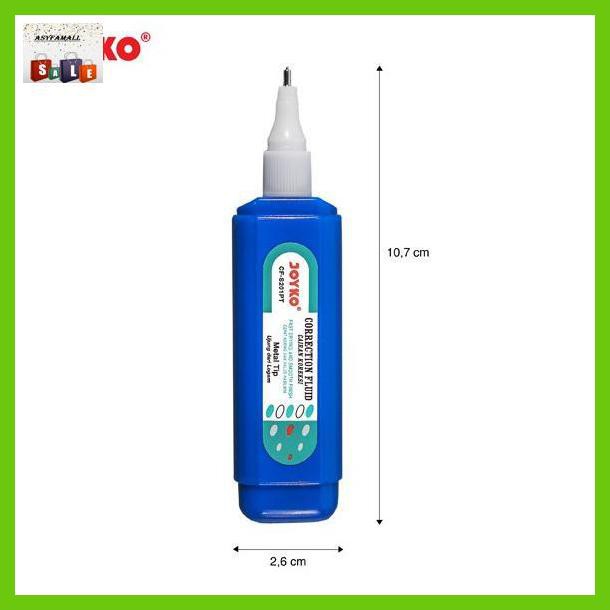 

Silutala- Correction Fluid / Cairan Koreksi / Penghapus Cair Joyko Cf-S201Pt -Ori.