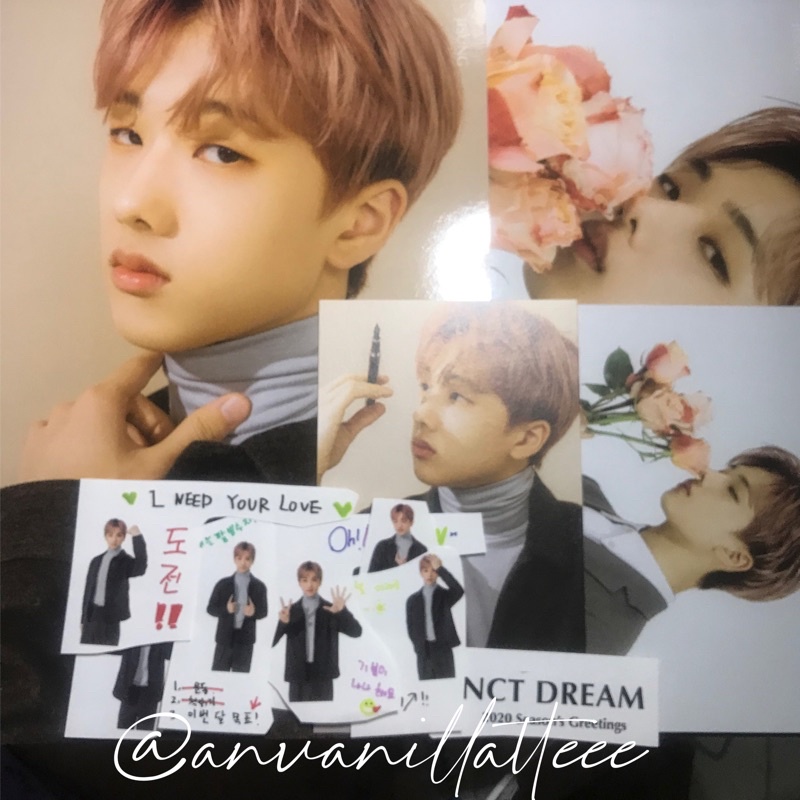 [booked] sg20 season greeting 2020 nct dream jisung set pola