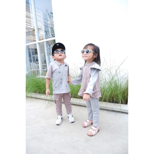 IVANA Set Couple Boy &amp; Girl 6bln-10thn Setelan Anak