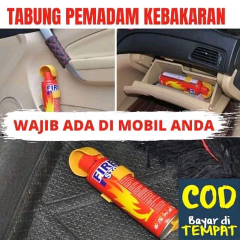 Fire stop apar pemadam api wajib di mobil anda