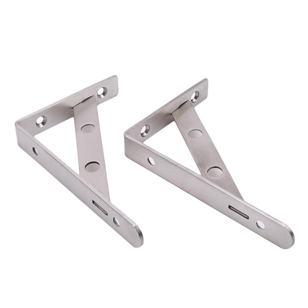 Lanfy Bracket Triangle L Shaped Storage Bracket Tripod Penyangga Frame Load Bearing Penyangga Rak Dinding