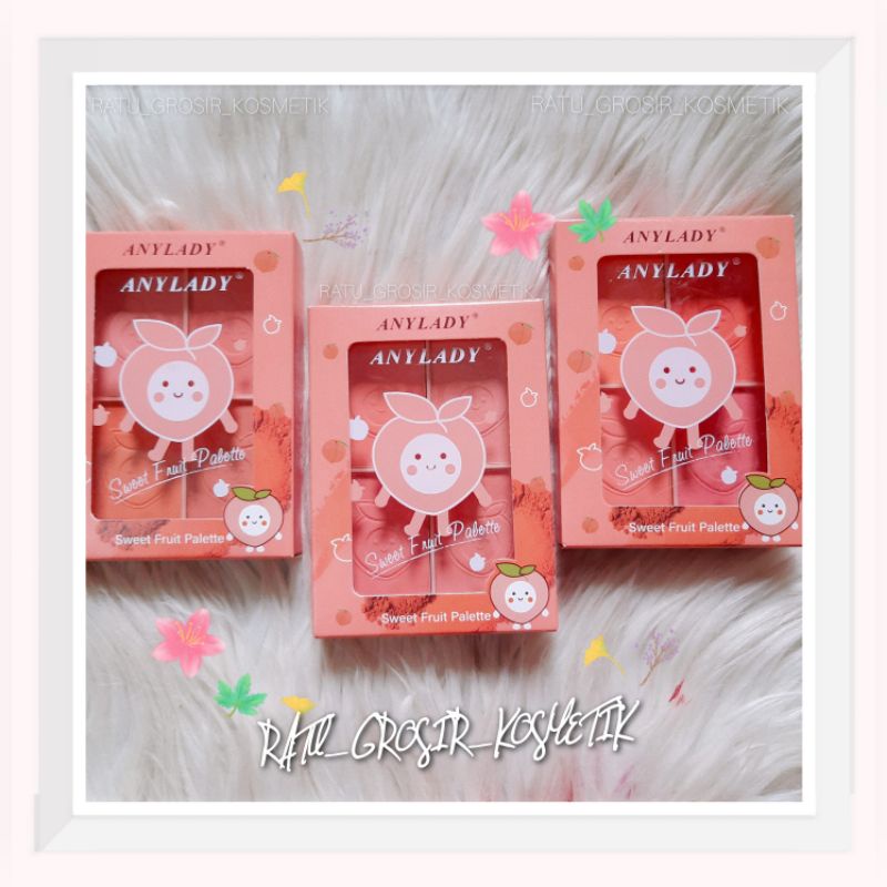 [ECER] BLUSHER SWEET ORANGE ANYLADY NO.795/SWEET FRUIT NO.795B