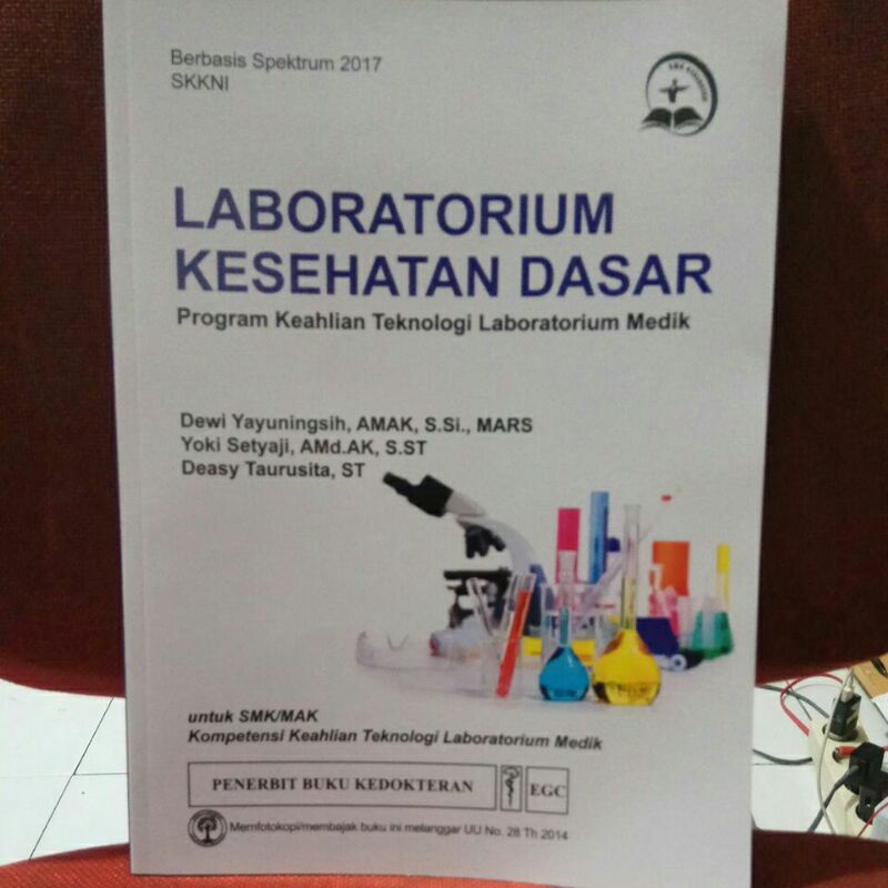 laboratorium kesehatan dasar untuk SMK/MAK BUKU ORIGINAL