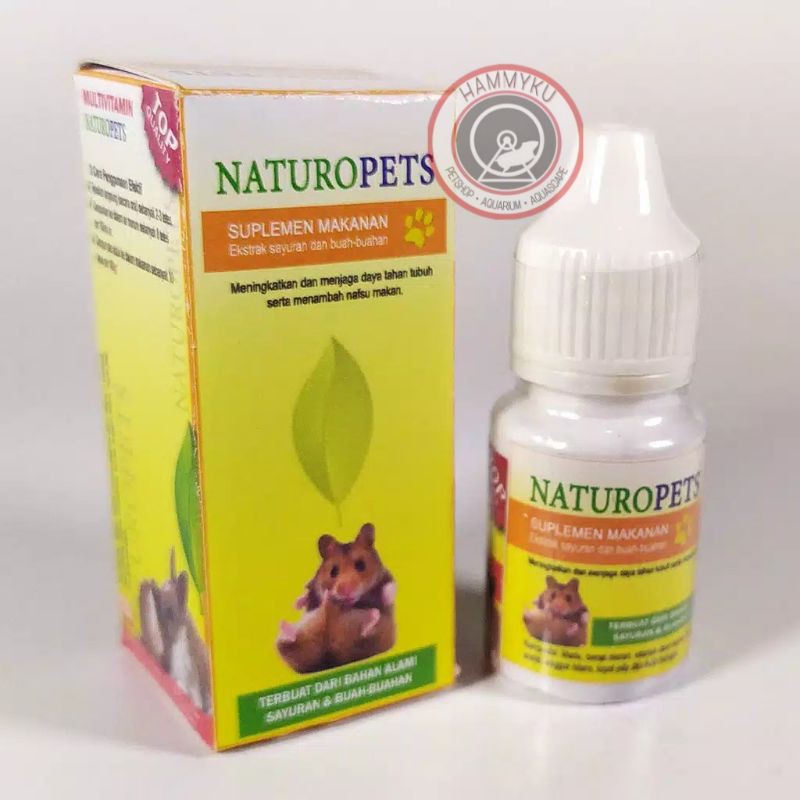 NATURO PETS MULTIVITAMIN HAMSTER GUINEA PIG KELINCI