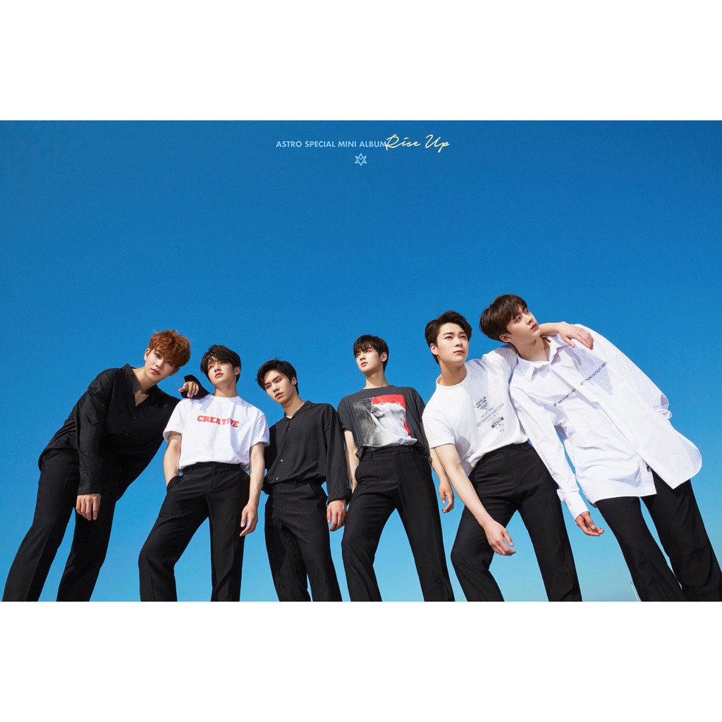 POSTER ASTRO - RISE UP - BLUE SKY CONCEPT UONFFICIAL