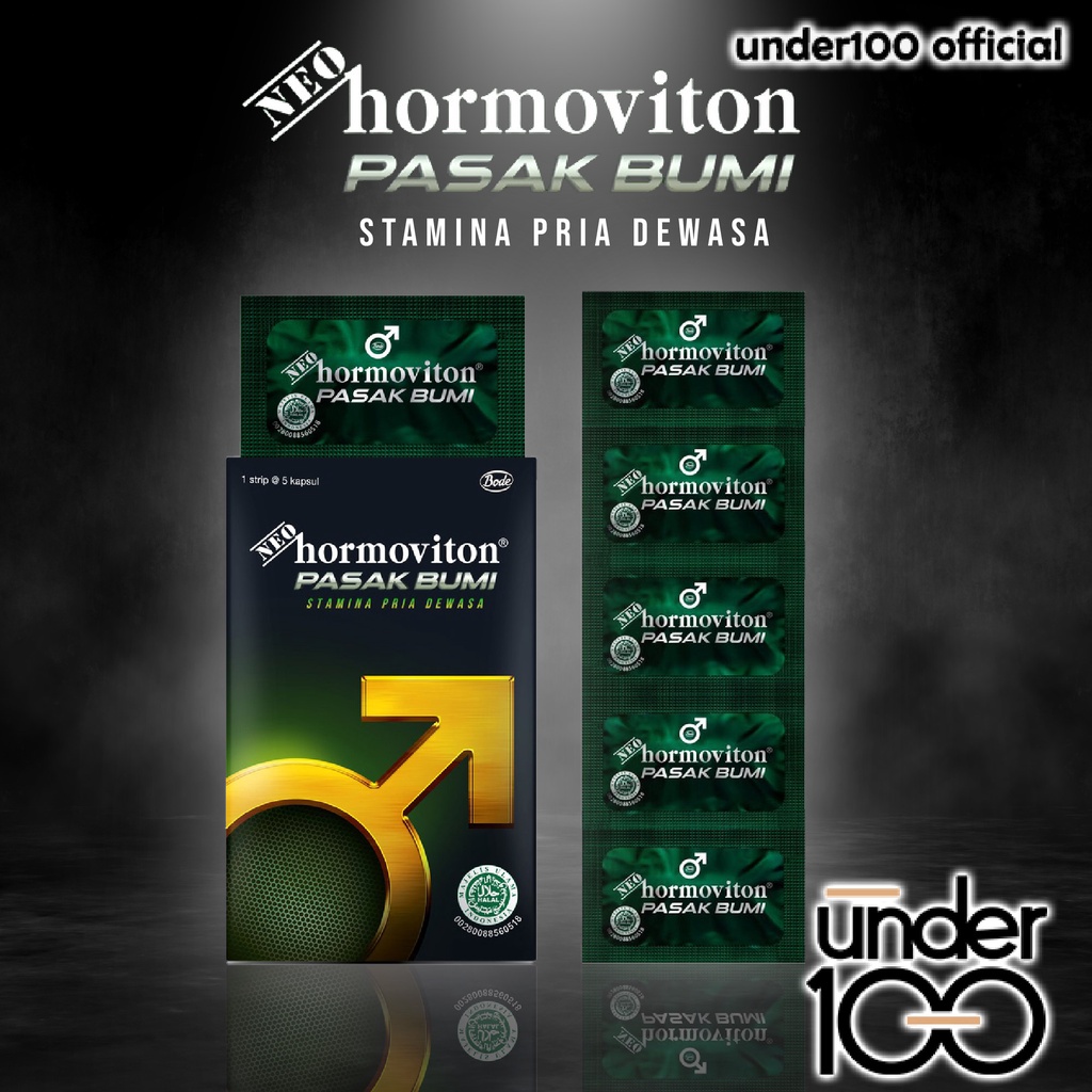 ❤ UNDER100 ❤ Neo Hormoviton Pasak Bumi Multivitamin dan Suplemen [1 strip isi 5]