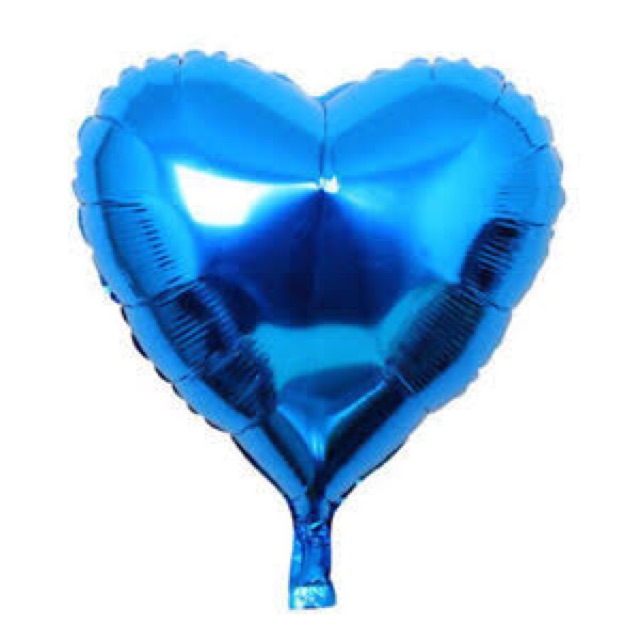 Balon foil hati ukuran 18inch / 45cm balon hati