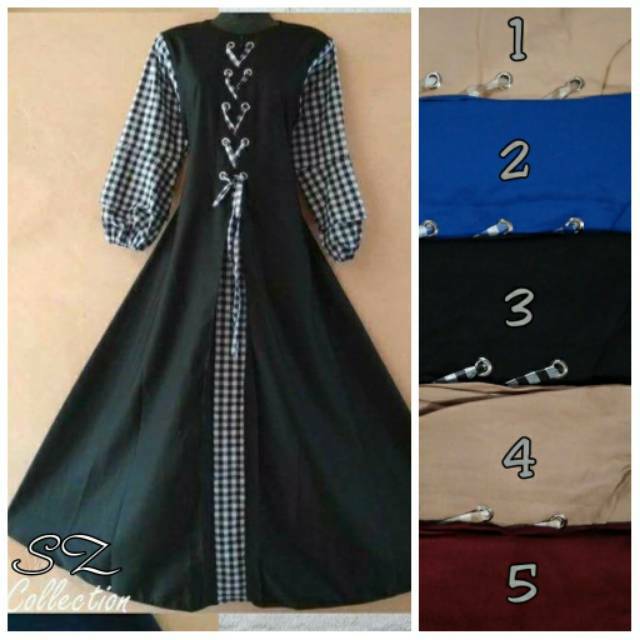 gamis Baloteli casual / gamis baloteli / gamis baloteli termurah