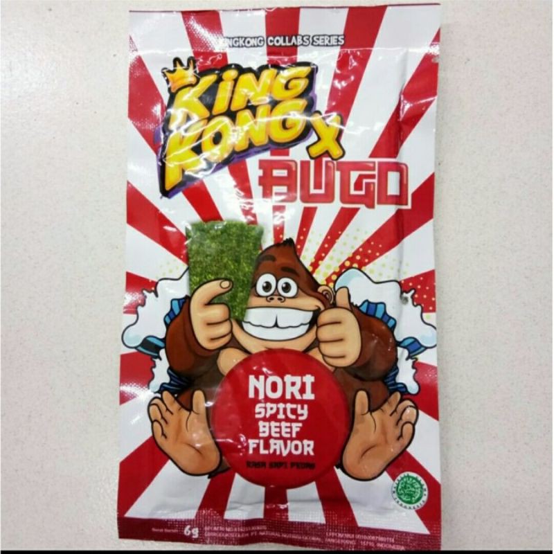

Bugo nori rasa sapi pedas 6g