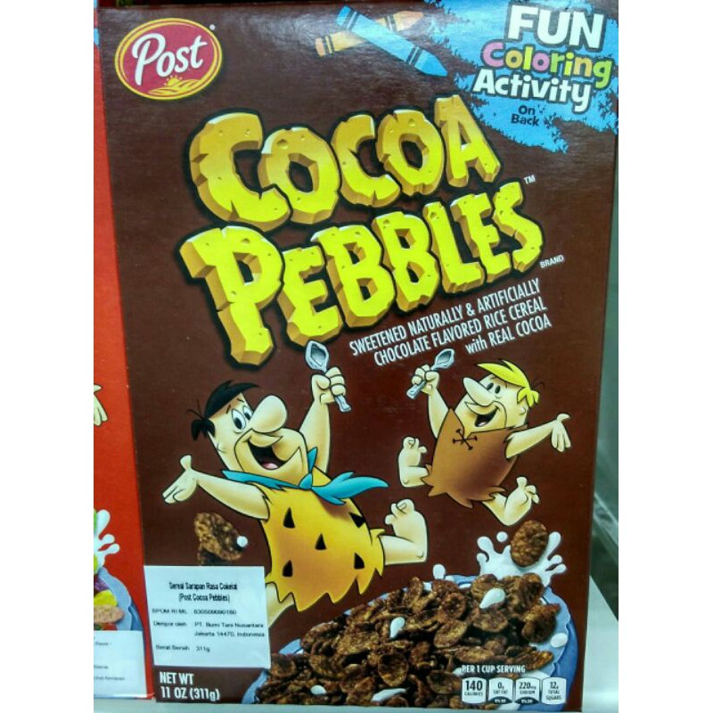 

POST COCOA PEBBLES 311 GRAM