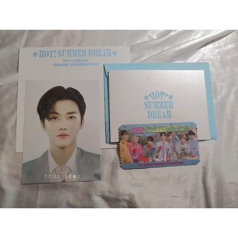 Jaemin Postcard & Ticket AR Hot Summer Dream