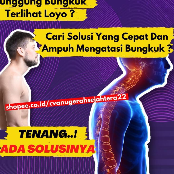 ➾ Punggung Korset Pria Korset Postur Punggung Posture Corrector Besar 2021 GI25B ✩