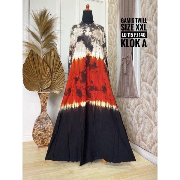 Gamis Twill / Gamis Twill Pekalongan