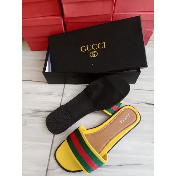 SANDAL GUCCI IMPORT SENDAL GUCCI GRADE ORI PRIA WANITA MURAH BERKUALITAS