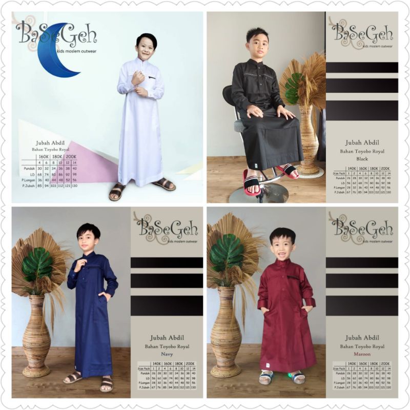 Basegeh || Jubah Anak Abdil Series