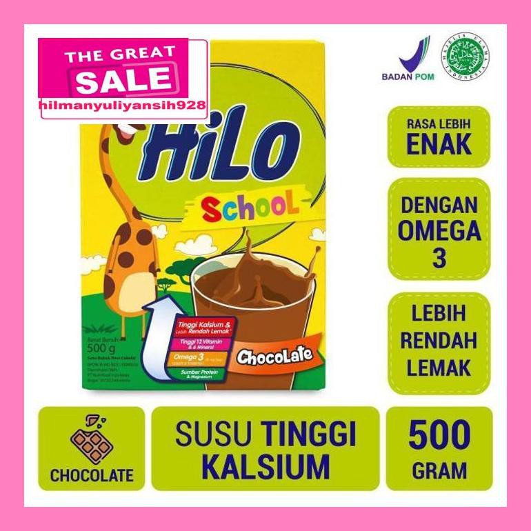 

02T4Dpsum Hilo School Chocolate 500Gr S30Ytd50