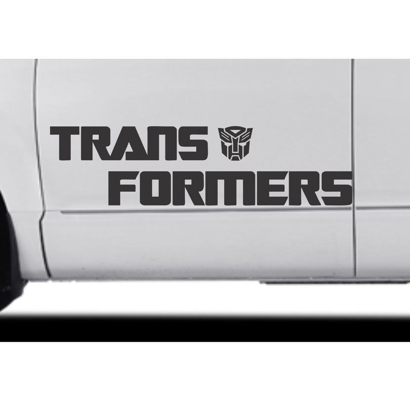 

Cuting Sticker Stiker TRANSFORMER COOL