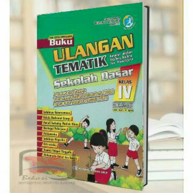 BUKU ULANGAN TEMATIK KELAS 4 SD PENERBIT EPSILON GRUP