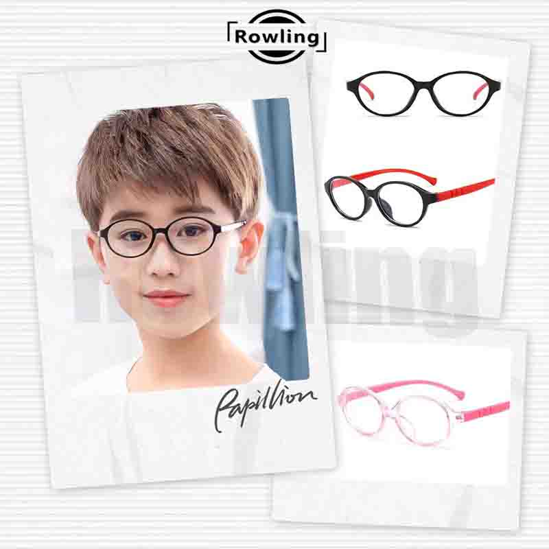 rowling(ka-126)Kacamata Anak NewTrend Silikon/Fashion Anak Unisex Terbaru anti radiasi  Blue Light High Quality Import