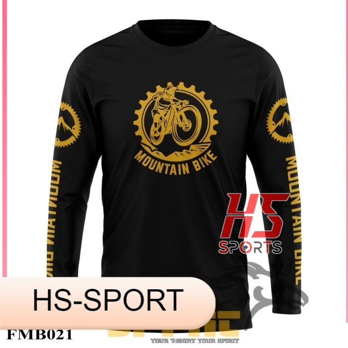 baju sepeda KAOS MTB THRILL BIKE/MOUNTAIN BIKE PAKAIAN SEPEDA GUNUNG - XS