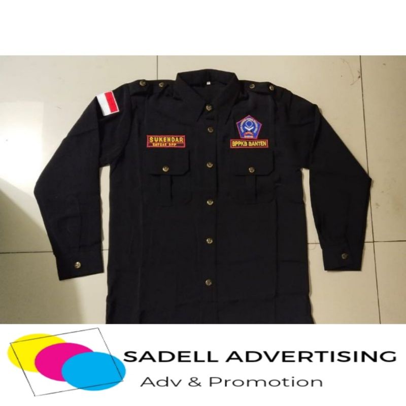 Baju Safari Bppkb Banten Seragam Safari Bppkb Banten Kemeja Ada Safari Bppkb Banten