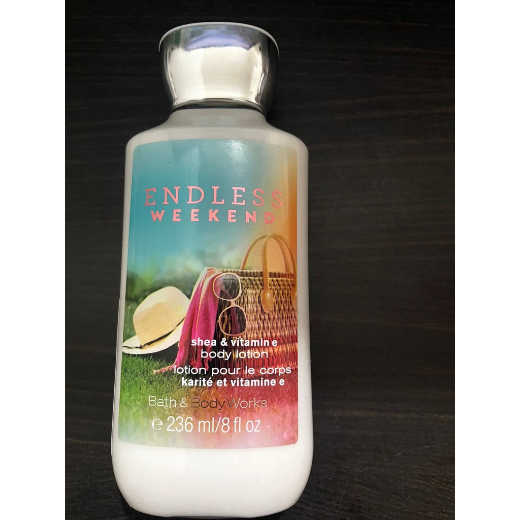 Jual BATH & BODY WORKS ENDLESS WEEKEND BODY LOTION 236 ML Shopee