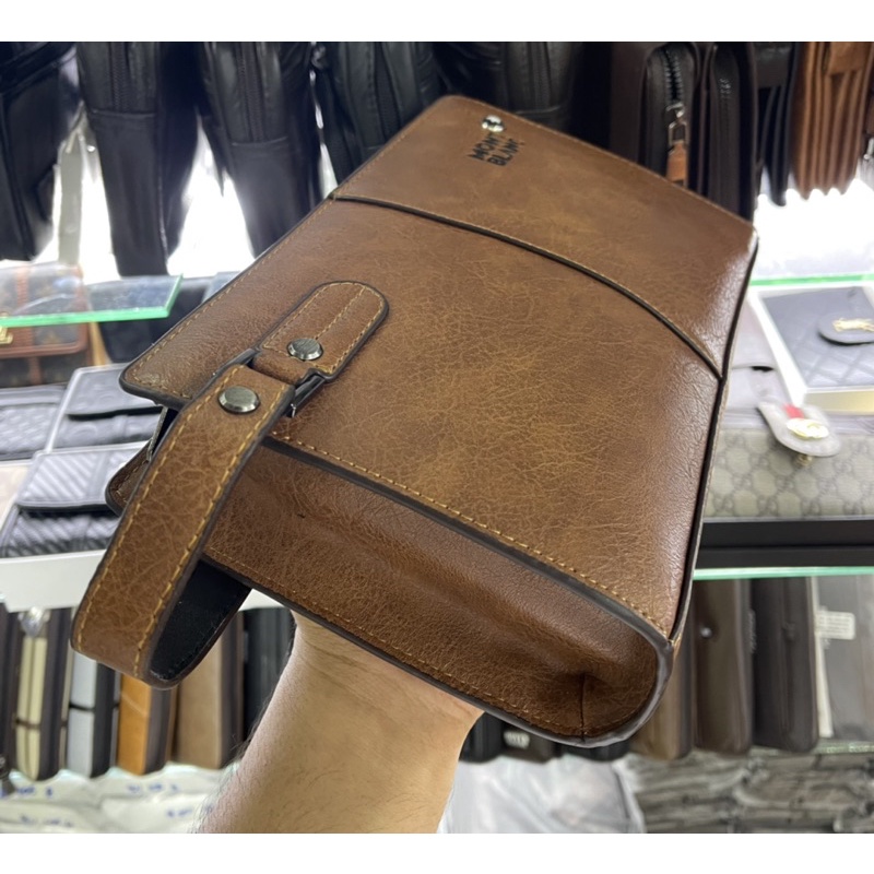 Handbag MB Model Gagang Tas Pria/Wanita Kulit Import