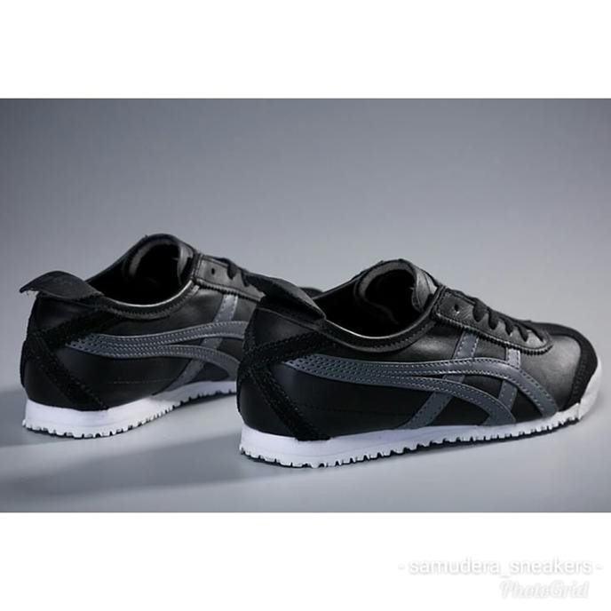 MODEL BARU onitsuka tiger black white original