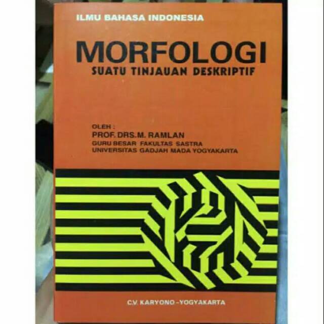 ILMU BAHASA INDONESIA MORFOLOGI