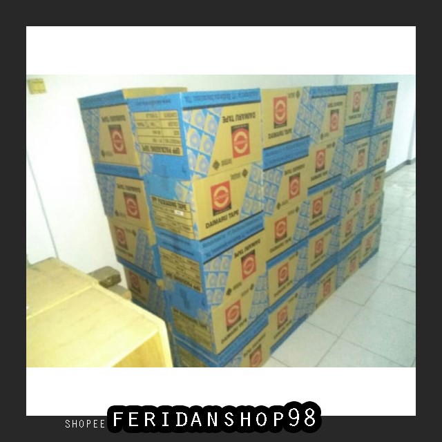 

FS1138 SELOTIP & DOUBLE TAPE LAKBAN DAIMARU BENING ATK 90 YARD 2 INCH .1 DUS @72ROLL - PUTIH BY FERI