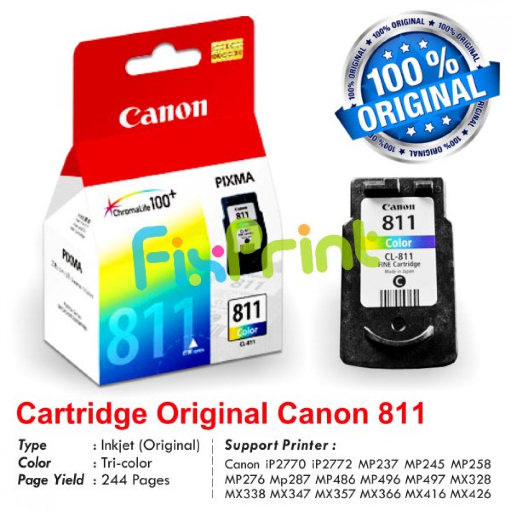 Cartridge Printer Canon IP2770 MP237 MP245 MP258 MP276 MP287 Original