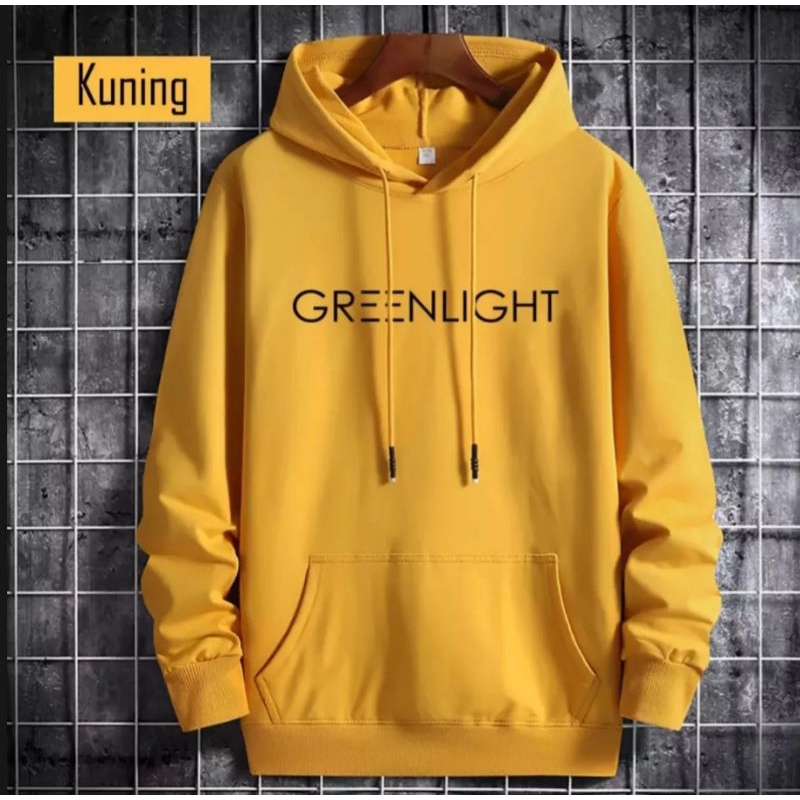 Greenlight Bayar Ditempat  Sweater Hoddie Unisex Pria Dan Wanita  Sweater Greenlight Distro