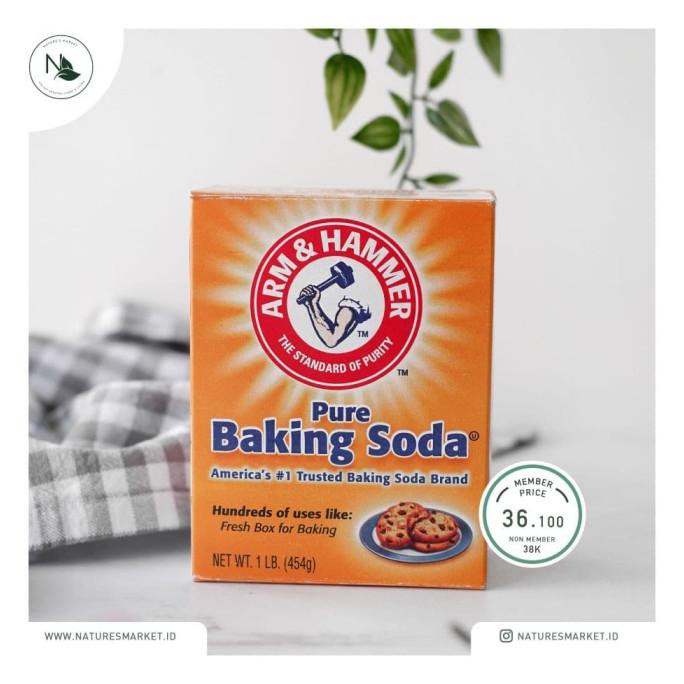 

ARM & HAMMER Pure Baking Soda 454gr HEMAT Kode 1006