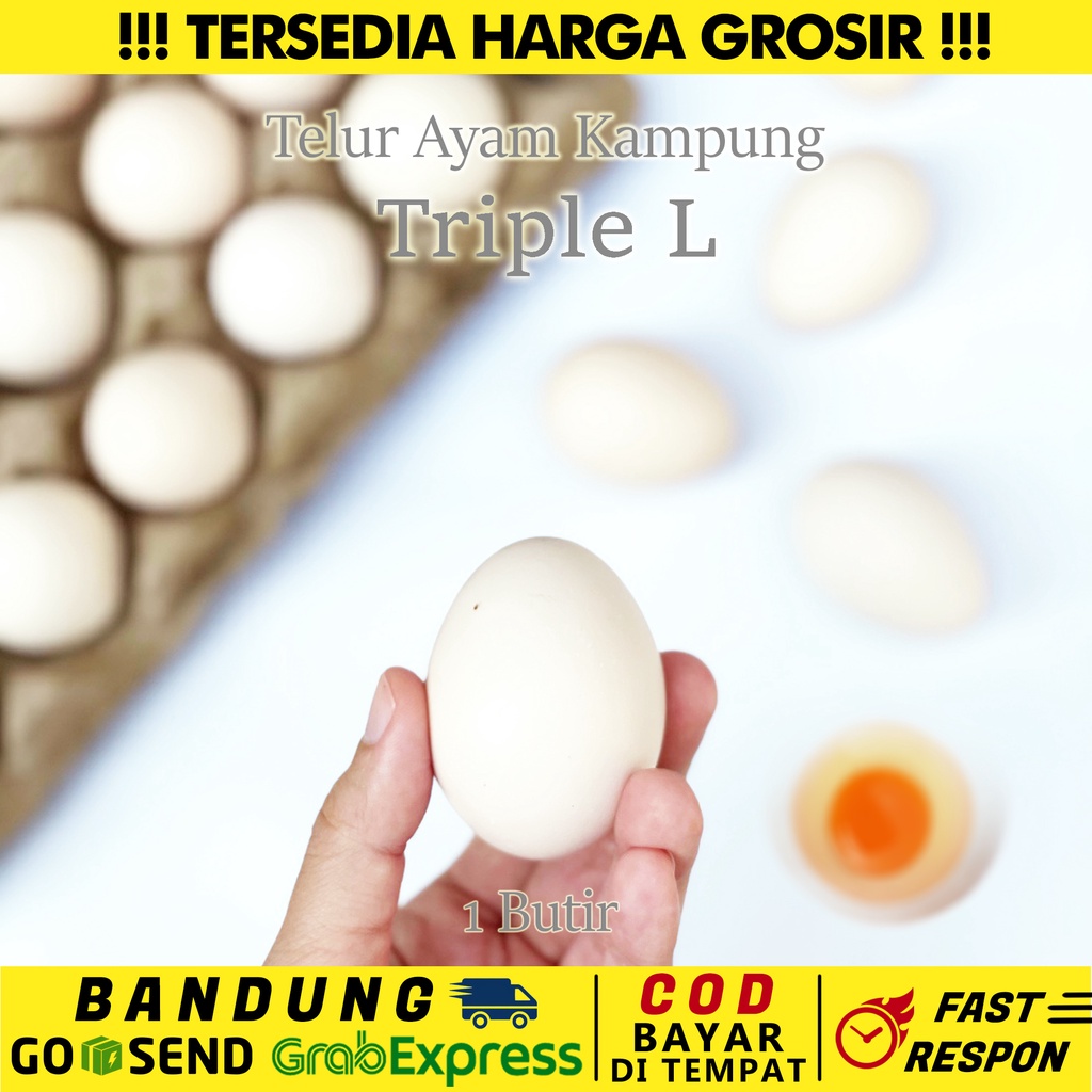 

BgKr (BANDUNG) TELUR AYAM KAMPUNG ARAB FRESH